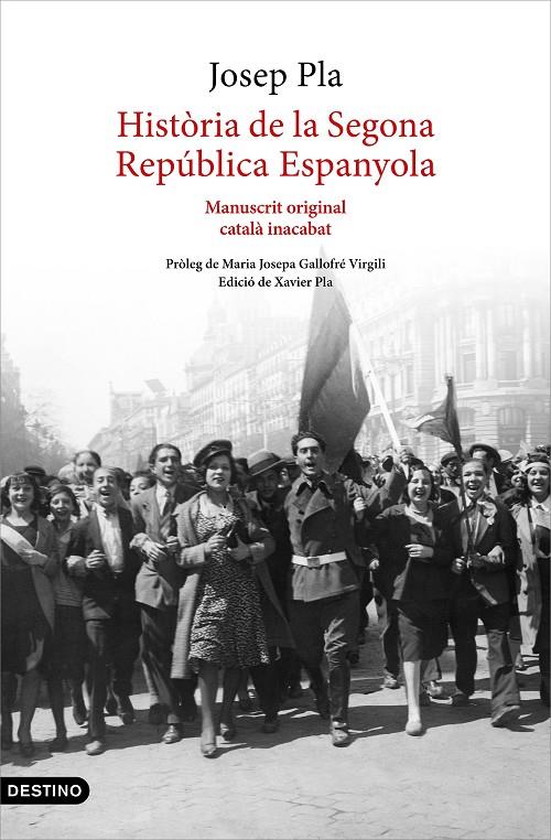 HISTÒRIA DE LA SEGONA REPÚBLICA ESPANYOLA (1929-ABRIL 1933) | 9788497103015 | PLA, JOSEP | Llibreria Ombra | Llibreria online de Rubí, Barcelona | Comprar llibres en català i castellà online
