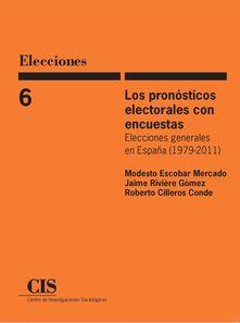 LOS PRONÓSTICOS ELECTORALES CON ENCUESTAS | 9788474766509 | ESCOBAR MERCADO, MODESTO / RIVIÈRE GÓMEZ, JAIME / CILLEROS CONDE, ROBERTO | Llibreria Ombra | Llibreria online de Rubí, Barcelona | Comprar llibres en català i castellà online