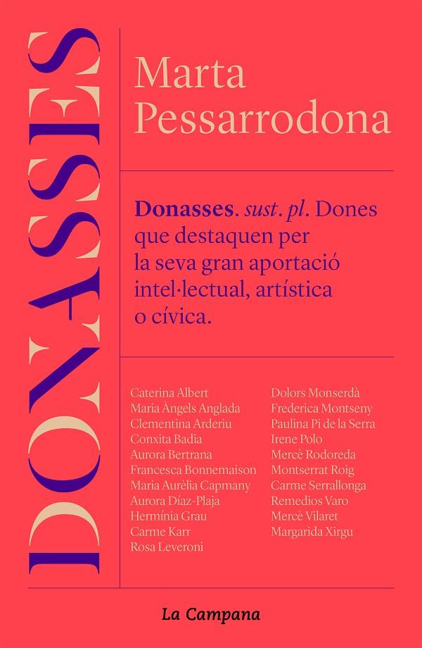 DONASSES | 9788418226816 | PESSARRODONA, MARTA | Llibreria Ombra | Llibreria online de Rubí, Barcelona | Comprar llibres en català i castellà online