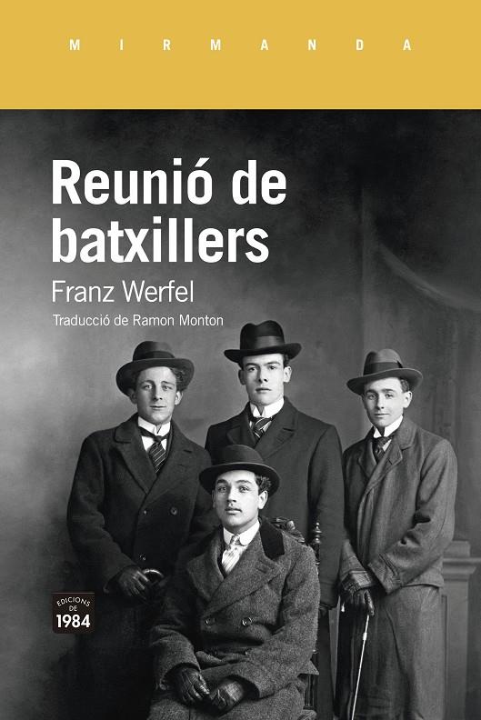 REUNIÓ DE BATXILLERS. | 9788418858178 | WERFEL, FRANZ | Llibreria Ombra | Llibreria online de Rubí, Barcelona | Comprar llibres en català i castellà online