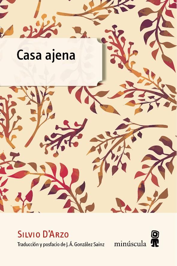 CASA AJENA | 9788494534812 | D'ARZO, SILVIO | Llibreria Ombra | Llibreria online de Rubí, Barcelona | Comprar llibres en català i castellà online