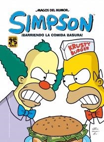 SIMPSON ¡BARRIENDO LA COMIDA BASURA! | 9788466654401 | BONGO COMICS | Llibreria Ombra | Llibreria online de Rubí, Barcelona | Comprar llibres en català i castellà online