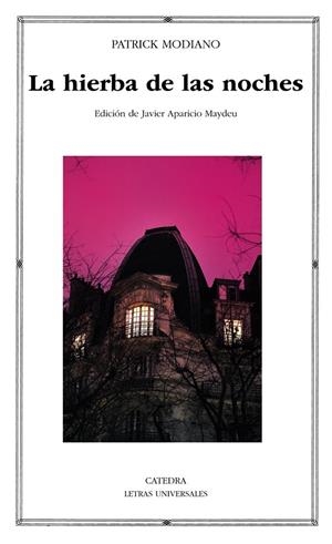 LA HIERBA DE LAS NOCHES | 9788437634807 | MODIANO, PATRICK | Llibreria Ombra | Llibreria online de Rubí, Barcelona | Comprar llibres en català i castellà online