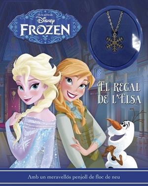 FROZEN. LLIBRE AMB PENJOLL. EL REGAL DE L'ELSA | 9788416519057 | DISNEY | Llibreria Ombra | Llibreria online de Rubí, Barcelona | Comprar llibres en català i castellà online
