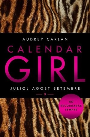 CALENDAR GIRL 3 (CATALÀ) | 9788466421249 | AUDREY CARLAN | Llibreria Ombra | Llibreria online de Rubí, Barcelona | Comprar llibres en català i castellà online