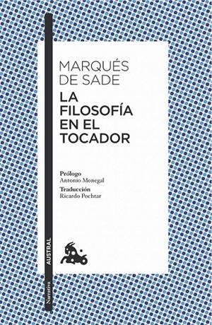 LA FILOSOFÍA EN EL TOCADOR | 9788490662793 | MARQUÉS DE SADE | Llibreria Ombra | Llibreria online de Rubí, Barcelona | Comprar llibres en català i castellà online
