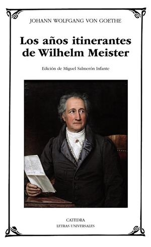 LOS AÑOS ITINERANTES DE WILHELM MEISTER | 9788437637402 | GOETHE, JOHANN WOLFGANG VON | Llibreria Ombra | Llibreria online de Rubí, Barcelona | Comprar llibres en català i castellà online