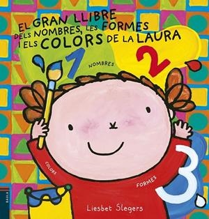 EL GRAN LLIBRE DELS NOMBRES, LES FORMES I ELS COLORS DE LA LAURA | 9788447935659 | SLEGERS, LIESBET | Llibreria Ombra | Llibreria online de Rubí, Barcelona | Comprar llibres en català i castellà online