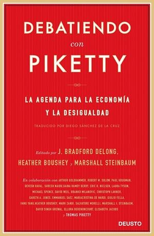 DEBATIENDO CON PIKETTY | 9788423427444 | BOUSHEY, HEATHER/DELONG, J. BRADFORD/STEINBAUM, MARSHALL | Llibreria Ombra | Llibreria online de Rubí, Barcelona | Comprar llibres en català i castellà online