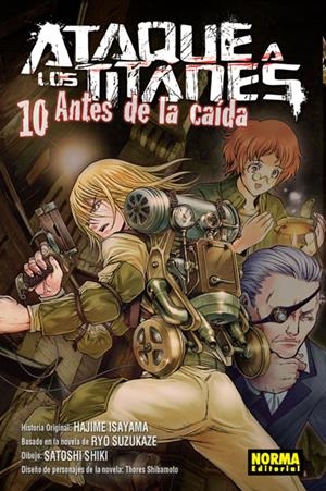 ATAQUE A LOS TITANES 10 ANTES DE LA CAIDA | 9788467931709 | ISAYAMA,HAJIME/SUZUKAZE,RYO/SHIKI,S | Llibreria Ombra | Llibreria online de Rubí, Barcelona | Comprar llibres en català i castellà online