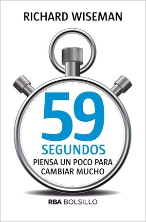 59 SEGUNDOS (BOLSILLO) | 9788490569566 | WISEMAN , RICHARD | Llibreria Ombra | Llibreria online de Rubí, Barcelona | Comprar llibres en català i castellà online