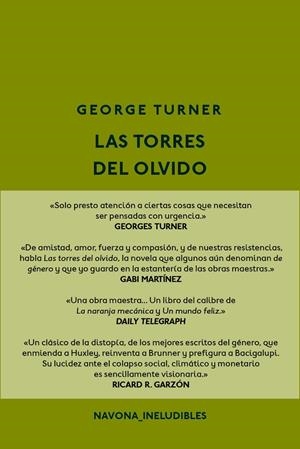 LAS TORRES DEL OLVIDO | 9788417181499 | TURNER, GEORGE | Llibreria Ombra | Llibreria online de Rubí, Barcelona | Comprar llibres en català i castellà online