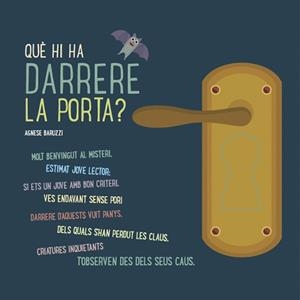 QUI HI HA DARRERA LA PORTA? (VVKIDS) | 9788468259703 | BARUZZI, AGNESE | Llibreria Ombra | Llibreria online de Rubí, Barcelona | Comprar llibres en català i castellà online