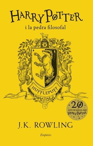 HARRY POTTER I LA PEDRA FILOSOFAL (HUFFLEPUFF) | 9788417016685 | ROWLING, J.K. | Llibreria Ombra | Llibreria online de Rubí, Barcelona | Comprar llibres en català i castellà online
