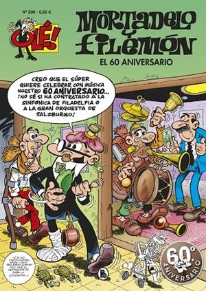 EL 60 ANIVERSARIO (OLÉ! MORTADELO 209) | 9788402421661 | IBÁÑEZ, FRANCISCO | Llibreria Ombra | Llibreria online de Rubí, Barcelona | Comprar llibres en català i castellà online