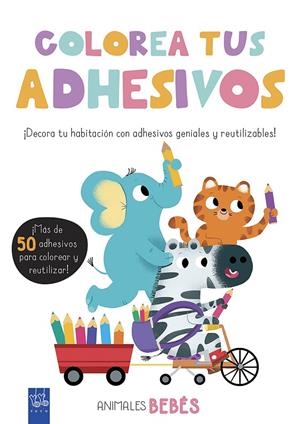 COLOREA TUS ADHESIVOS. ANIMALES BEBÉS | 9788408200451 | YOYO | Llibreria Ombra | Llibreria online de Rubí, Barcelona | Comprar llibres en català i castellà online