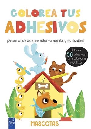 COLOREA TUS ADHESIVOS. MASCOTAS | 9788408200468 | YOYO | Llibreria Ombra | Llibreria online de Rubí, Barcelona | Comprar llibres en català i castellà online
