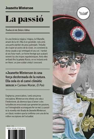 LA PASSIÓ | 9788417339203 | WINTERSON, JEANETTE | Llibreria Ombra | Llibreria online de Rubí, Barcelona | Comprar llibres en català i castellà online