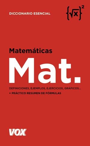 MATEMÁTICAS | 9788499743110 | VOX EDITORIAL | Llibreria Ombra | Llibreria online de Rubí, Barcelona | Comprar llibres en català i castellà online