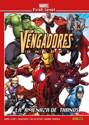 MARVEL FIRST LEVEL. LOS VENGADORES. LA AMENAZA DE THANOS | 9788491679028 | JOE CARAMAGNA | Llibreria Ombra | Llibreria online de Rubí, Barcelona | Comprar llibres en català i castellà online