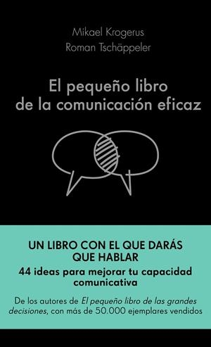 EL PEQUEÑO LIBRO DE LA COMUNICACIÓN EFICAZ | 9788417568757 | KROGERUS, MIKAEL/TSCHÄPPELER, ROMAN | Llibreria Ombra | Llibreria online de Rubí, Barcelona | Comprar llibres en català i castellà online