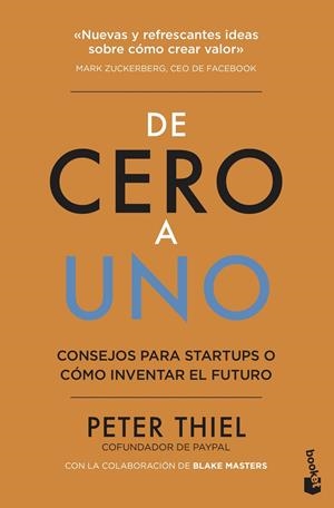 DE CERO A UNO | 9788498754902 | THIEL, PETER | Llibreria Ombra | Llibreria online de Rubí, Barcelona | Comprar llibres en català i castellà online