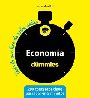 ECONOMÍA PARA DUMMIES | 9788432905568 | MUSOLINO, MICHEL | Llibreria Ombra | Llibreria online de Rubí, Barcelona | Comprar llibres en català i castellà online