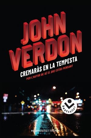 CREMARÀS EN LA TEMPESTA | 9788416859818 | VERDON, JOHN | Llibreria Ombra | Llibreria online de Rubí, Barcelona | Comprar llibres en català i castellà online
