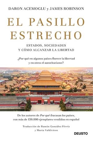 EL PASILLO ESTRECHO | 9788423430819 | ACEMOGLU, DARON/ROBINSON, JAMES A. | Llibreria Ombra | Llibreria online de Rubí, Barcelona | Comprar llibres en català i castellà online