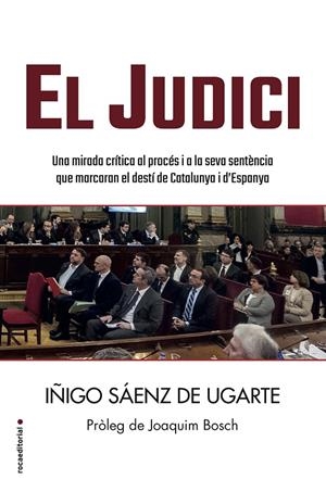EL JUDICI | 9788418014079 | SÁENZ DE UGARTE, ÍÑIGO | Llibreria Ombra | Llibreria online de Rubí, Barcelona | Comprar llibres en català i castellà online