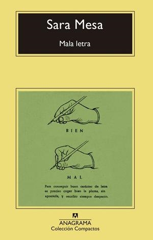 MALA LETRA | 9788433960580 | MESA, SARA | Llibreria Ombra | Llibreria online de Rubí, Barcelona | Comprar llibres en català i castellà online