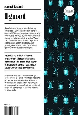 IGNOT | 9788417339302 | BAIXAULI MATEU, MANUEL | Llibreria Ombra | Llibreria online de Rubí, Barcelona | Comprar llibres en català i castellà online