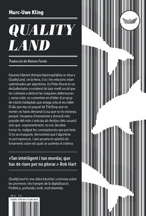 QUALITYLAND | 9788417339340 | KLING, MARC-UWE | Llibreria Ombra | Llibreria online de Rubí, Barcelona | Comprar llibres en català i castellà online