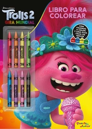 TROLLS 2. LIBRO PARA COLOREAR CON CERAS | 9788408218241 | DREAMWORKS | Llibreria Ombra | Llibreria online de Rubí, Barcelona | Comprar llibres en català i castellà online