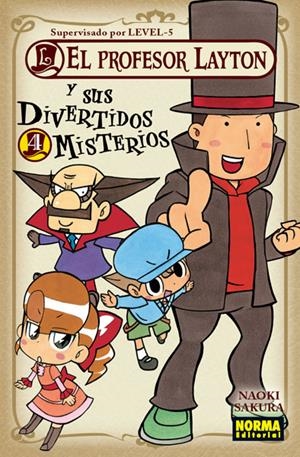 EL PROFESOR LAYTON Y SUS DIVERTIDOS MISTERIOS 4 | 9788467914511 | SAKURA, NAOKI | Llibreria Ombra | Llibreria online de Rubí, Barcelona | Comprar llibres en català i castellà online