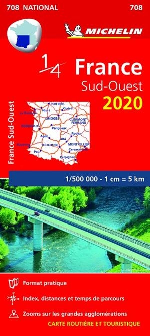 MAPA NATIONAL FRANCE SUD-OUEST 2020 | 9782067242708 | VARIOS AUTORES | Llibreria Ombra | Llibreria online de Rubí, Barcelona | Comprar llibres en català i castellà online