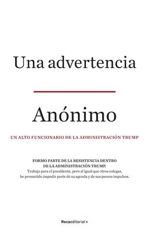 UNA ADVERTENCIA | 9788418249129 | (ANONYMOUS), ANÓNIMO | Llibreria Ombra | Llibreria online de Rubí, Barcelona | Comprar llibres en català i castellà online