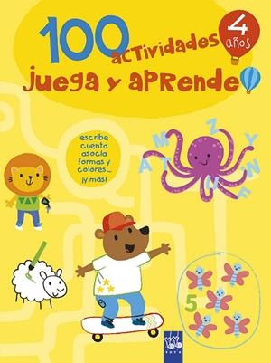 100 ACTIVIDADES JUEGA Y APRENDE 4 AÑOS | 9788408221418 | YOYO | Llibreria Ombra | Llibreria online de Rubí, Barcelona | Comprar llibres en català i castellà online