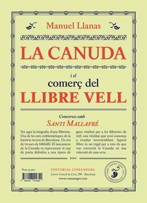 LA CANUDA I EL COMERÇ DEL LLIBRE VELL | 9788418022401 | LLANAS PONT, MANUEL | Llibreria Ombra | Llibreria online de Rubí, Barcelona | Comprar llibres en català i castellà online
