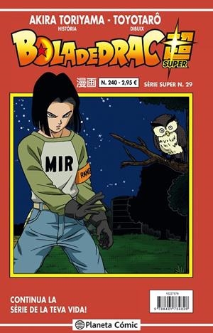 BOLA DE DRAC SÈRIE VERMELLA Nº 240 (VOL6) | 9788491743033 | TORIYAMA, AKIRA | Llibreria Ombra | Llibreria online de Rubí, Barcelona | Comprar llibres en català i castellà online