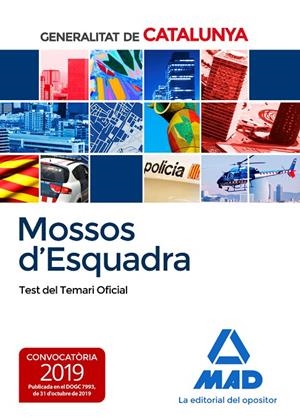 MOSSOS D`ESQUADRA. TEST DEL TEMARI OFICIAL | 9788414232798 | LUJÁN LÓPEZ, EDUARDO / LORENTE I TIBAU, AUGUST | Llibreria Ombra | Llibreria online de Rubí, Barcelona | Comprar llibres en català i castellà online