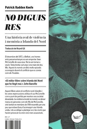 NO DIGUIS RES | 9788417339470 | KEEFE, PATRICK RADDEN | Llibreria Ombra | Llibreria online de Rubí, Barcelona | Comprar llibres en català i castellà online