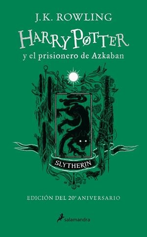 HARRY POTTER Y EL PRISIONERO DE AZKABAN (EDICIÓN SLYTHERIN DEL 20º ANIVERSARIO) | 9788418174094 | ROWLING, J.K. | Llibreria Ombra | Llibreria online de Rubí, Barcelona | Comprar llibres en català i castellà online