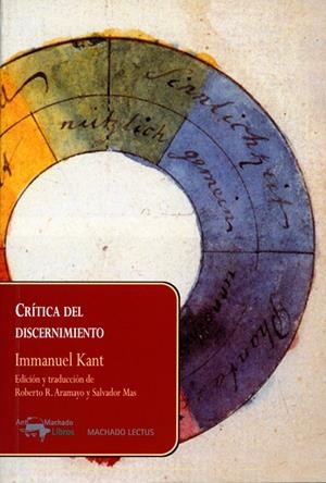 CRÍTICA DEL DISCERNIMIENTO | 9788477743859 | KANT, IMMANUEL | Llibreria Ombra | Llibreria online de Rubí, Barcelona | Comprar llibres en català i castellà online
