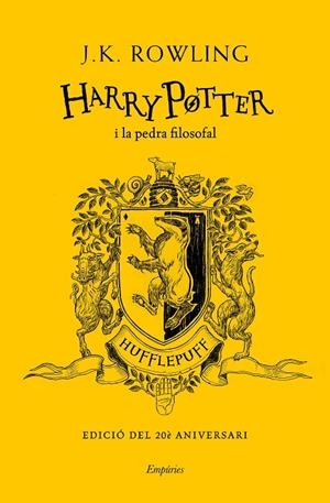 HARRY POTTER I LA PEDRA FILOSOFAL (HUFFLEPUFF) TD | 9788417879792 | ROWLING, J.K. | Llibreria Ombra | Llibreria online de Rubí, Barcelona | Comprar llibres en català i castellà online