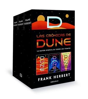 LAS CRÓNICAS DE DUNE (PACK CON: DUNE | EL MESÍAS DE DUNE | HIJOS DE DUNE) | 9788466356985 | HERBERT, FRANK | Llibreria Ombra | Llibreria online de Rubí, Barcelona | Comprar llibres en català i castellà online
