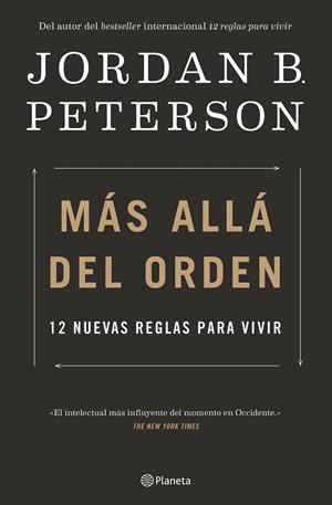 MÁS ALLÁ DEL ORDEN | 9788408239048 | PETERSON, JORDAN B. | Llibreria Ombra | Llibreria online de Rubí, Barcelona | Comprar llibres en català i castellà online