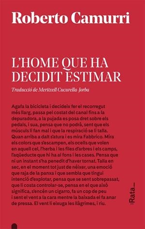 L'HOME QUE HA DECIDIT ESTIMAR | 9788416738533 | CAMURRI, ROBERTO | Llibreria Ombra | Llibreria online de Rubí, Barcelona | Comprar llibres en català i castellà online