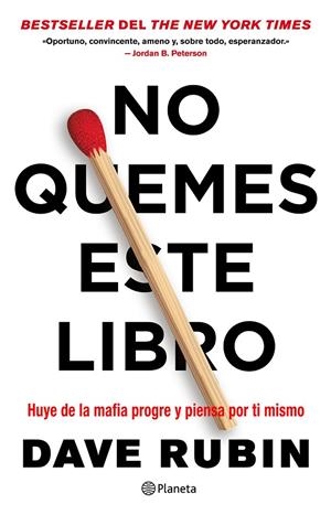 NO QUEMES ESTE LIBRO | 9788408243120 | RUBIN, DAVE | Llibreria Ombra | Llibreria online de Rubí, Barcelona | Comprar llibres en català i castellà online