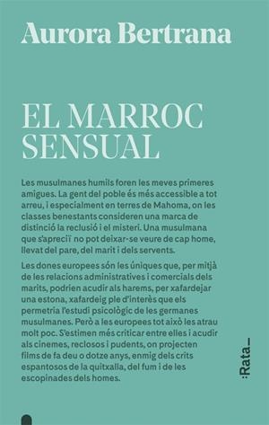 EL MARROC SENSUAL | 9788416738601 | BERTRANA, AURORA | Llibreria Ombra | Llibreria online de Rubí, Barcelona | Comprar llibres en català i castellà online
